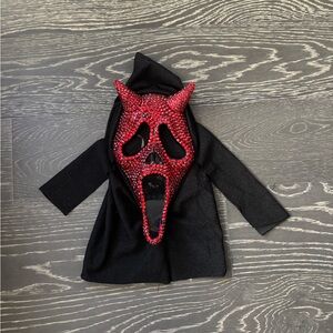 Kids Red diamond and Black Devil Costume